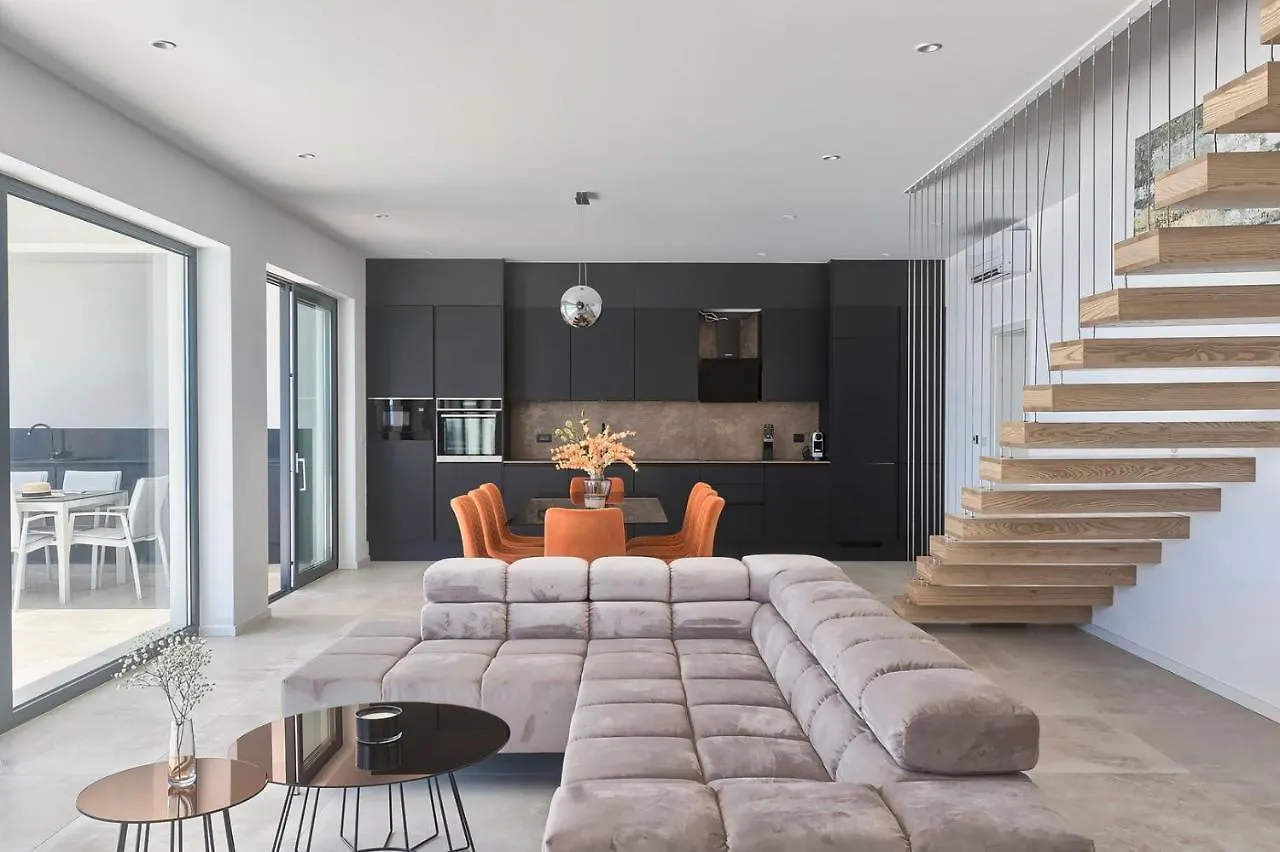 Villa Ultima With Sea View, Private Pool, Jacuzzi, Gym And Sauna Vicani