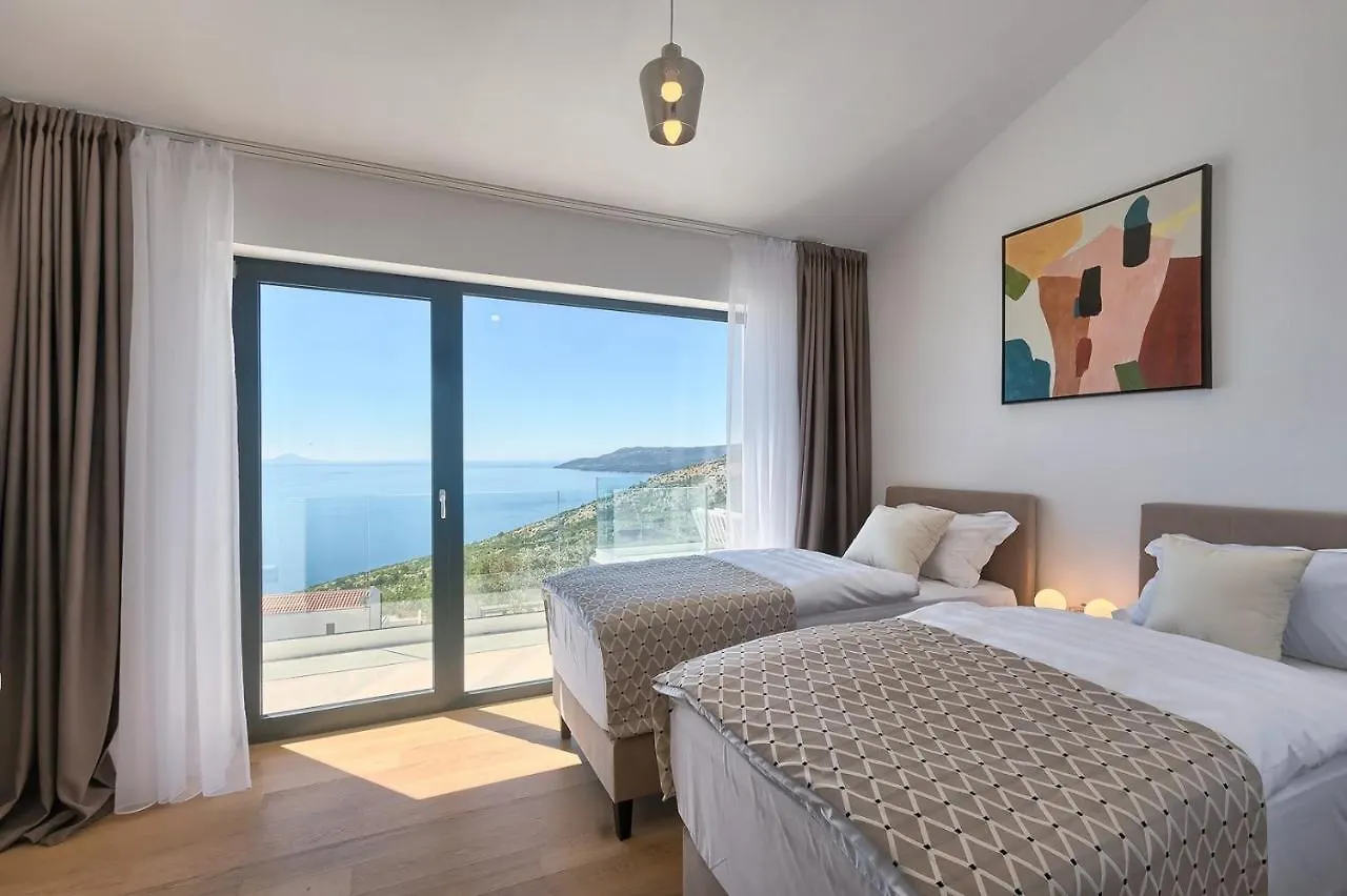Villa Ultima With Sea View, Private Pool, Jacuzzi, Gym And Sauna Vicani Kroatien