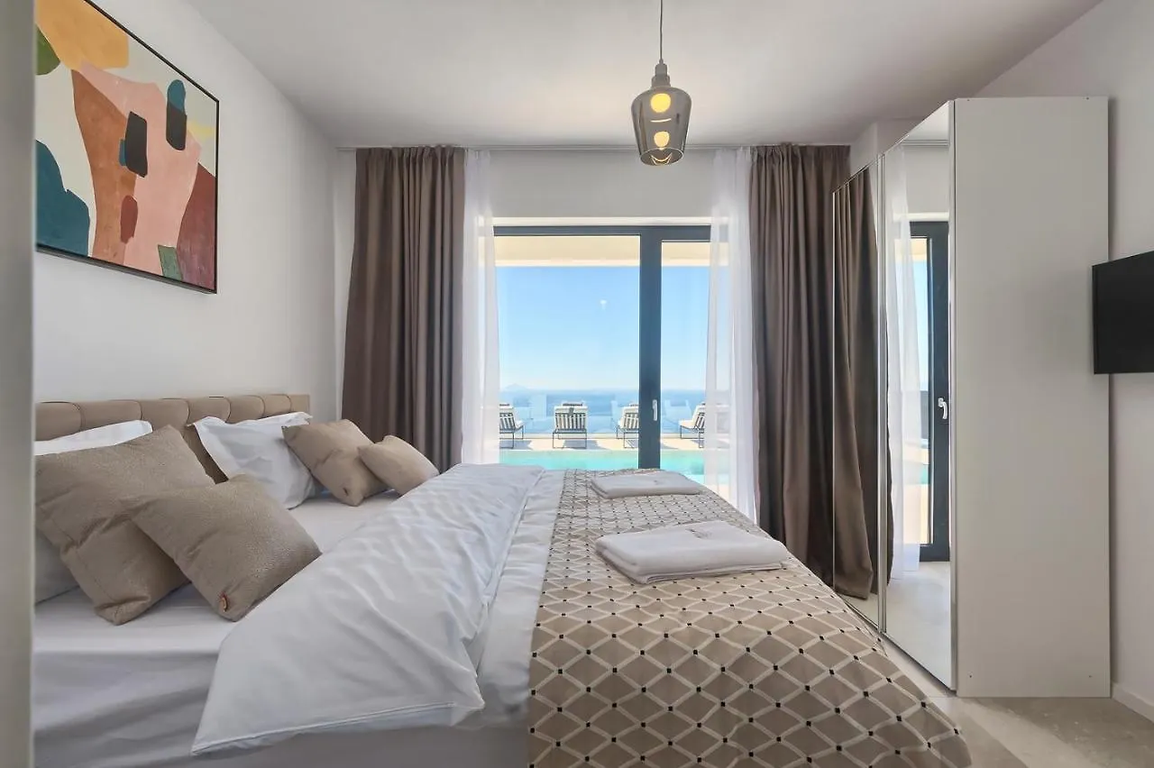 Villa Ultima With Sea View, Private Pool, Jacuzzi, Gym And Sauna Vicani Kroatien